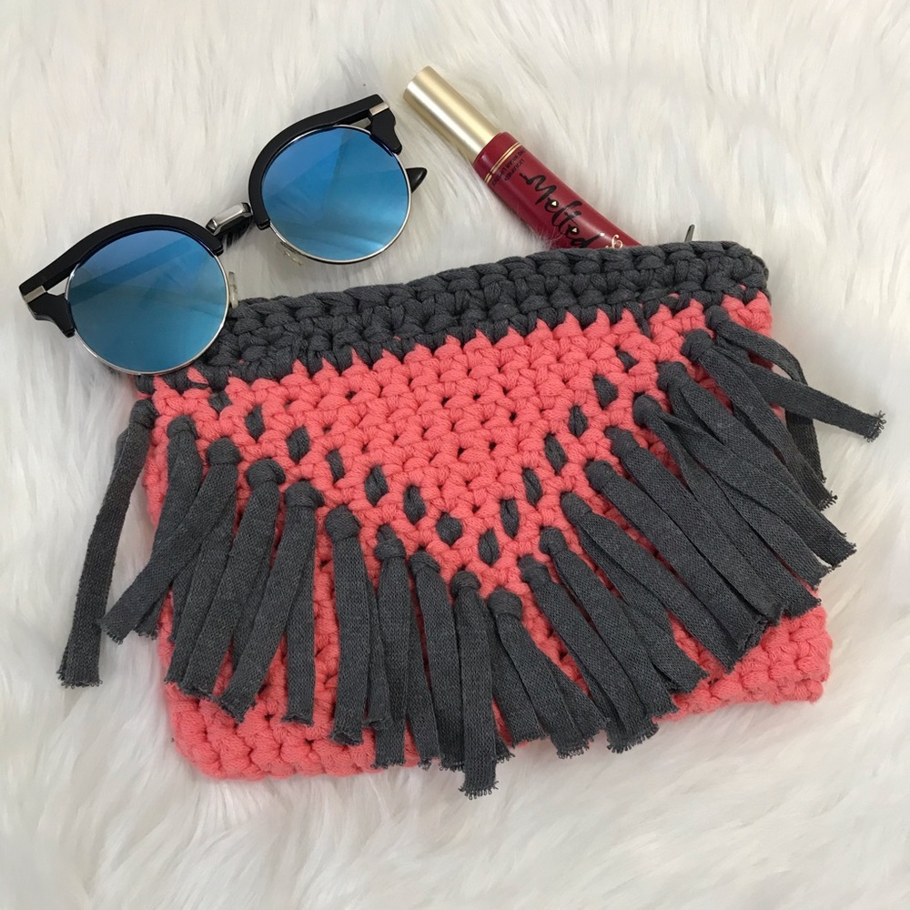 Mini clutch crochet 🧶👛